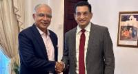 Santosh Jha, Ali Sabry Discuss Indo-Lanka Ties